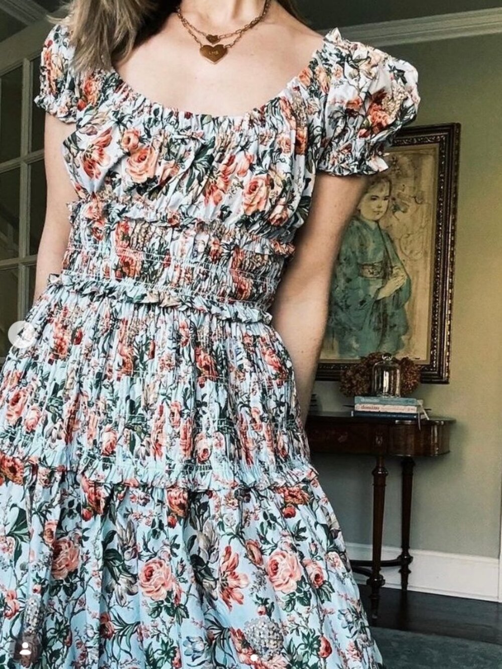 Doen Leanne Dress in Liberty London Print Size Small - Picture 4 of 10